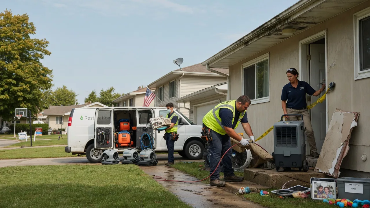 Water Damage Restoration in Collyer, KS near me